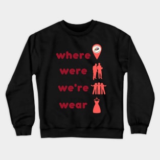 Dyslexia Shirt for Kids - Where, Were, We're, Wear Crewneck Sweatshirt